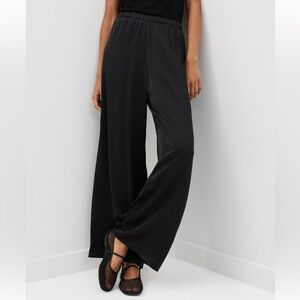 Jenni Kayne Black Demi Silk Pants